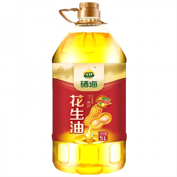 XH硒海纯花生油A69优选高油酸花生5L