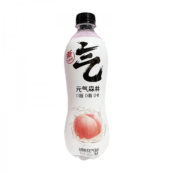 元气森林苏打气泡水 白桃味 480ml*15